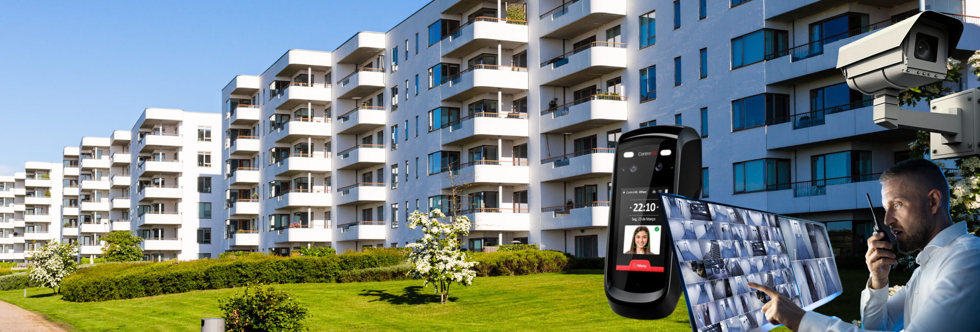 Monitoramento Câmeras, Alarmes, Sensores, Controles de Acesso Monitoramento Câmeras, Alarmes, Sensores, Controles de Acesso